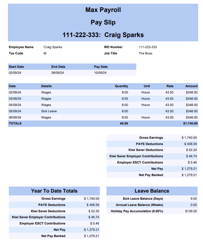 Payroll made easy with Max Accountancy.
